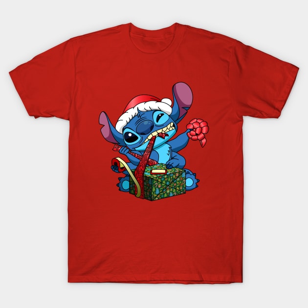 Stitch X'mas 2019 T-Shirt by JonWKhoo